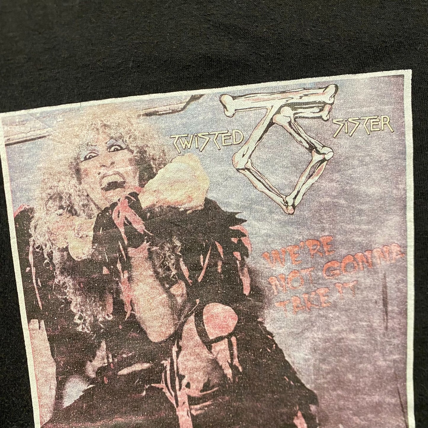 Twisted Sister Bones Vintage 80s Rock Band T-Shirt