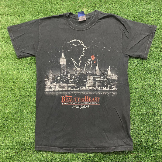 Vintage 90s Essential Beauty and the Beast Disney Movie T-Shirt