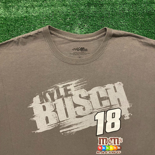 Kyle Busch M&M's Vintage NASCAR Racing T-Shirt