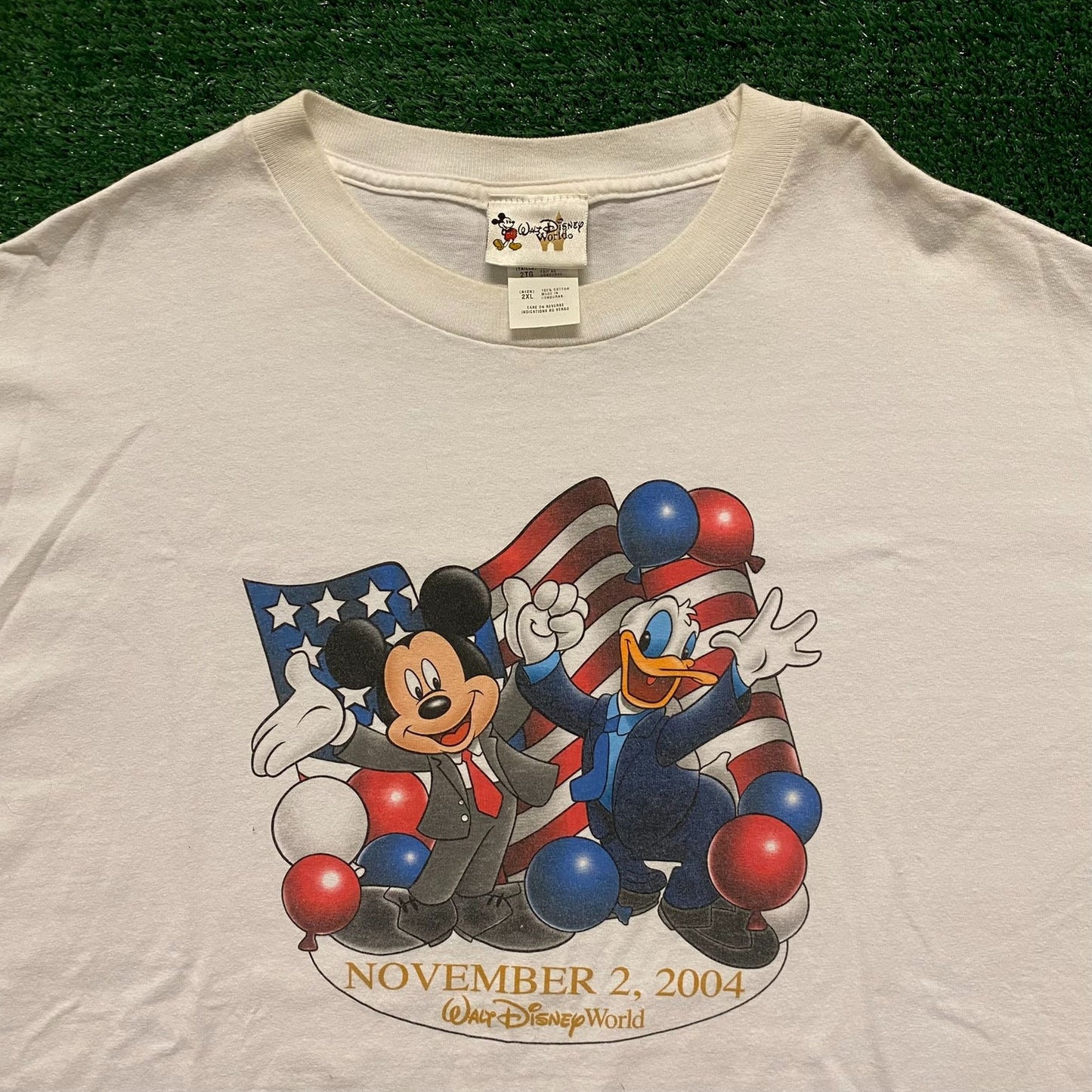 Election Disney Vintage Y2K Cartoon T-Shirt