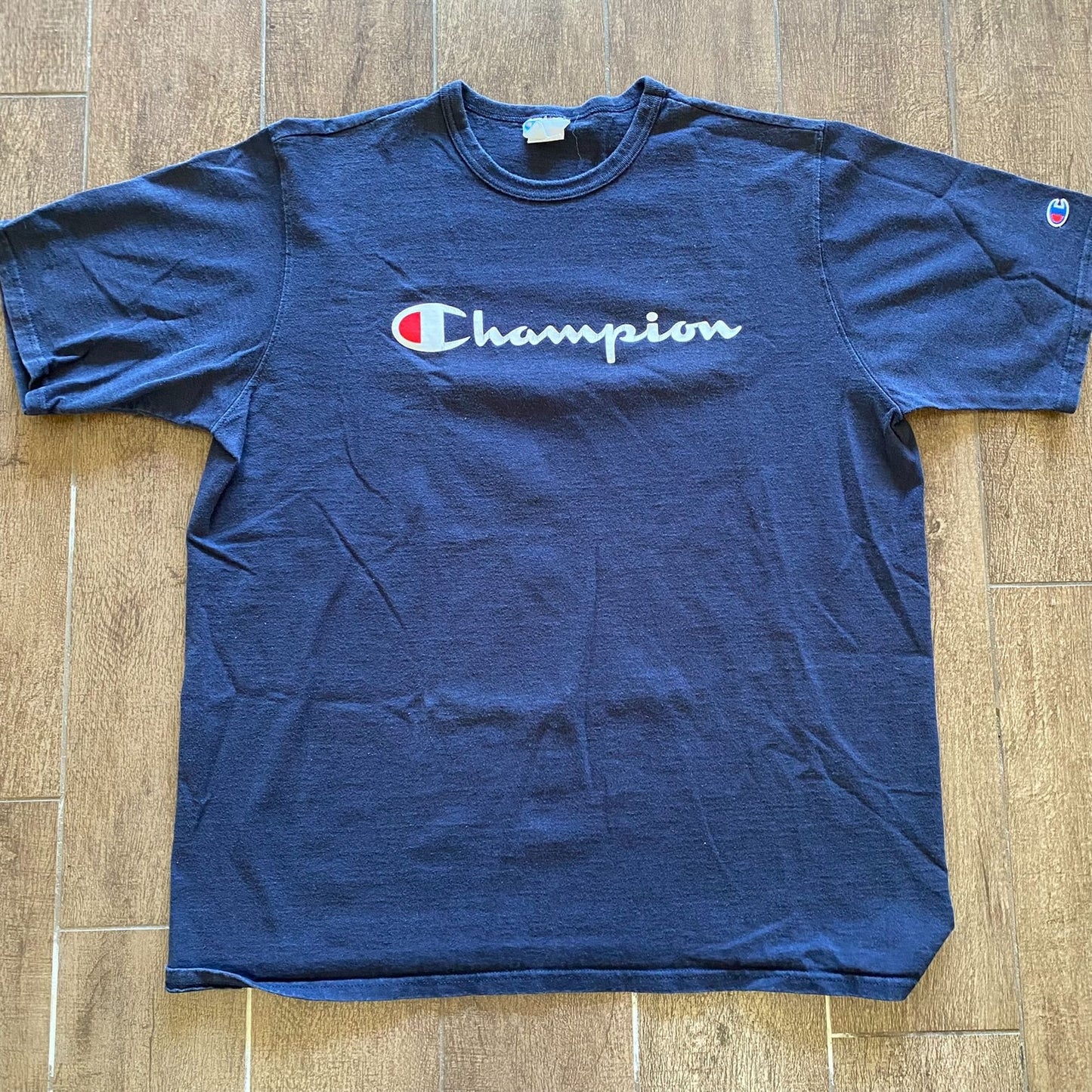 Champion Black Crewneck T-Shirt