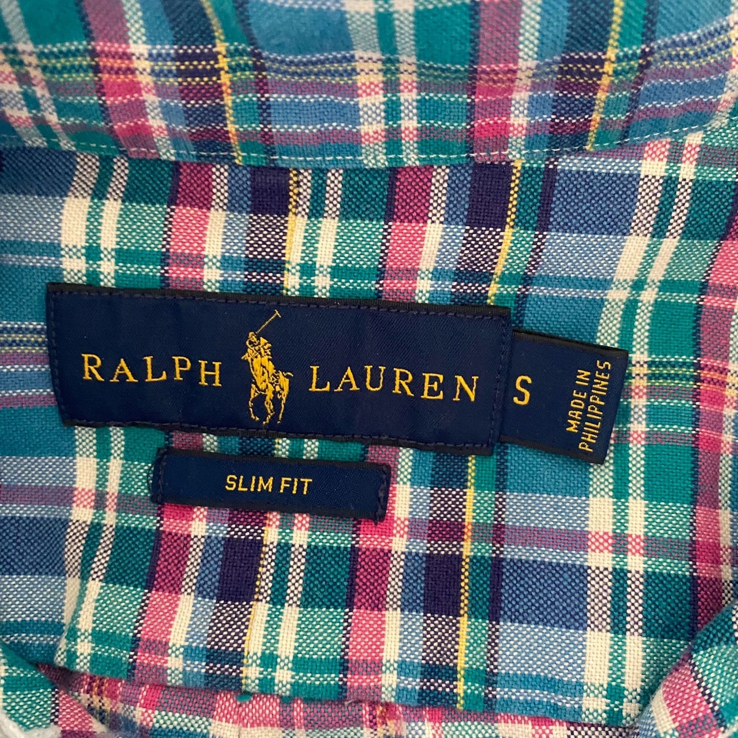Ralph Lauren Plaid Oxford Shirt