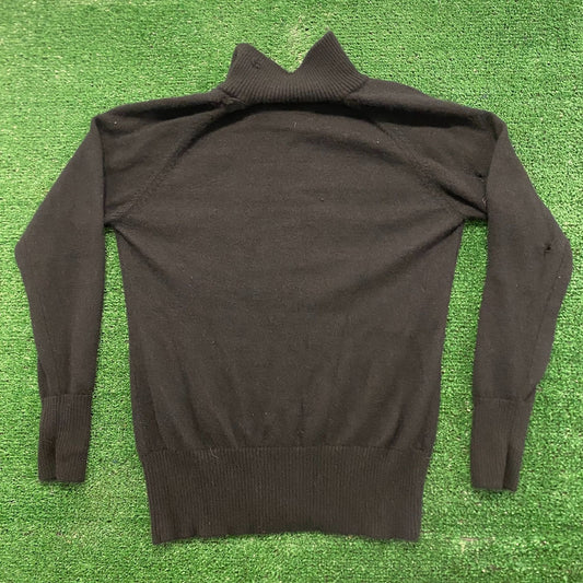 Cashmere Wool Full Zip Sweater