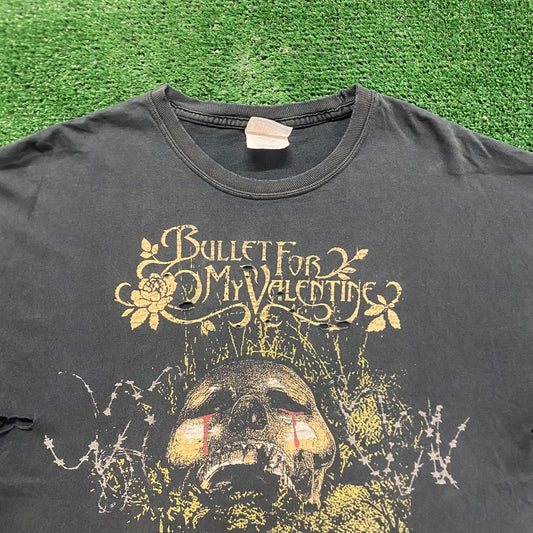 Bullet For My Valentine Vintage Emo Punk Band T-Shirt