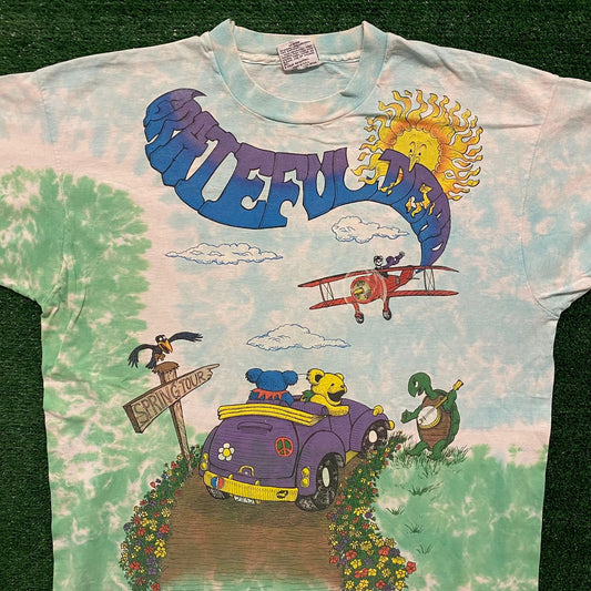 Grateful Dead Spring Vintage 90s Band T-Shirt