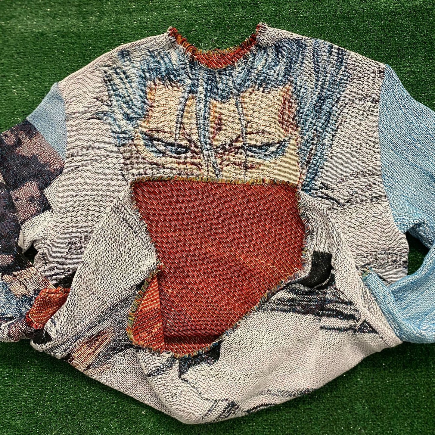 Bleach Vintage Anime Manga Tapestry Sweater