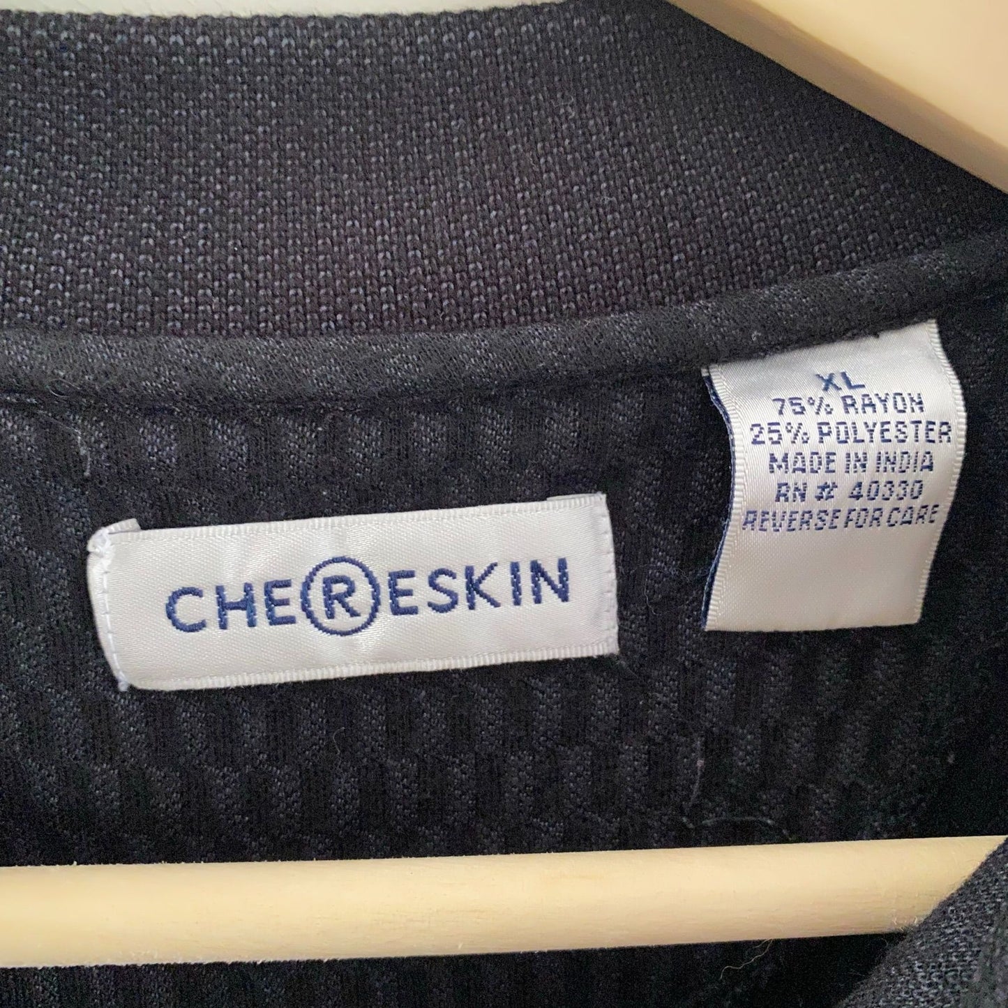 Vintage Chereskin Checkered Polo Shirt