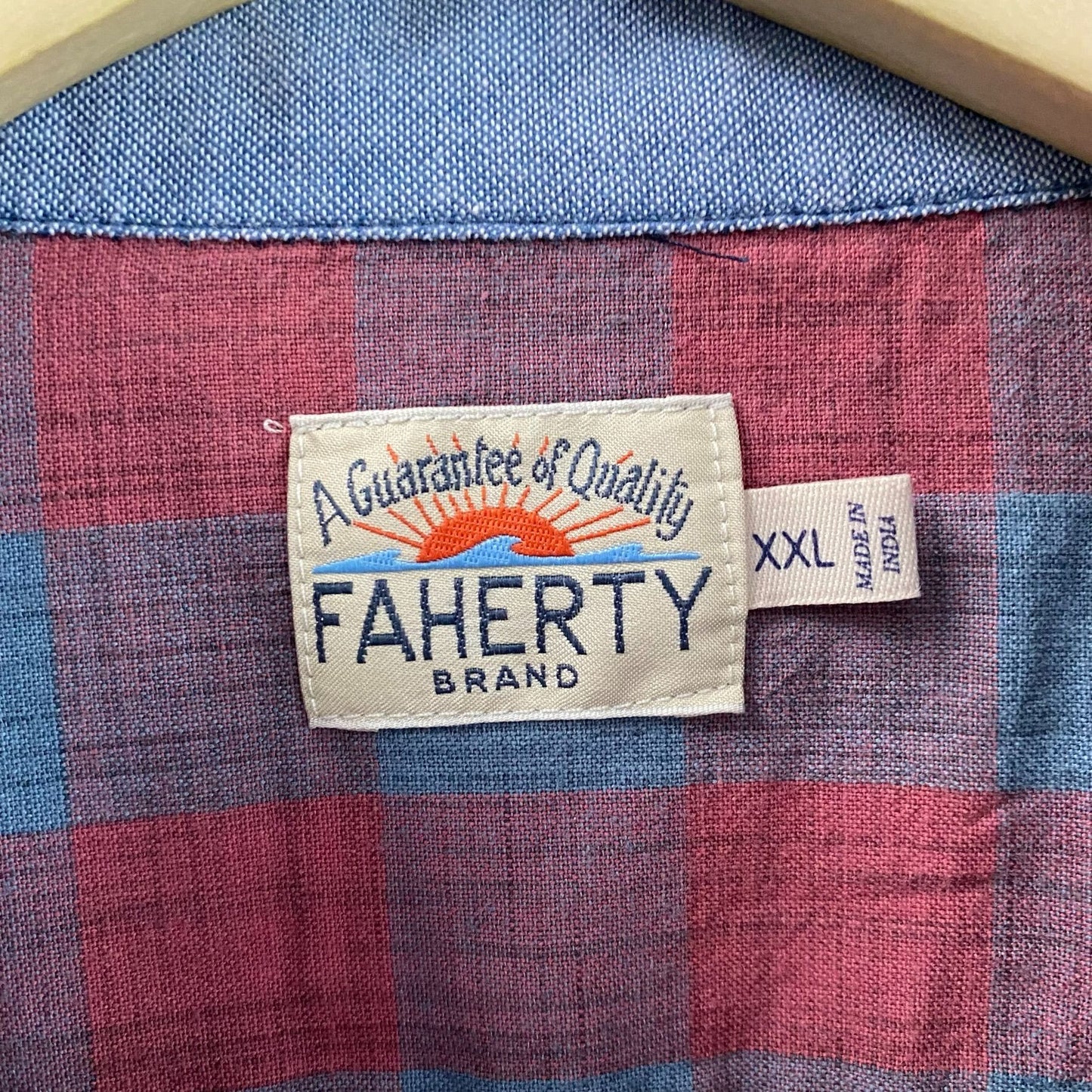 Faherty Checkered Plaid S/S Shirt