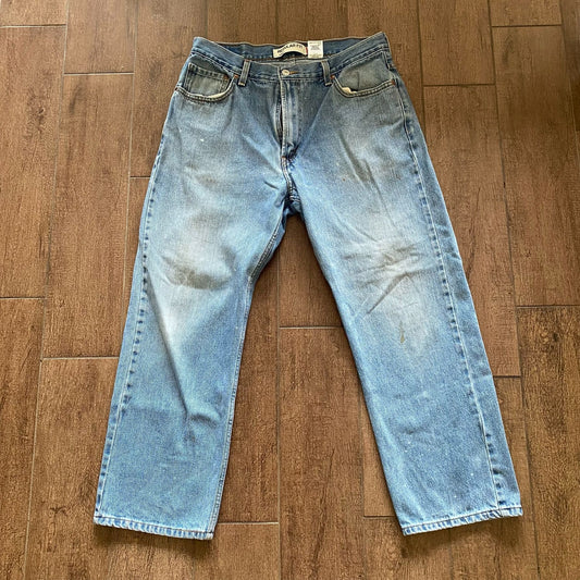 Levi 505 Painted Straight Fit Jeans 36x29
