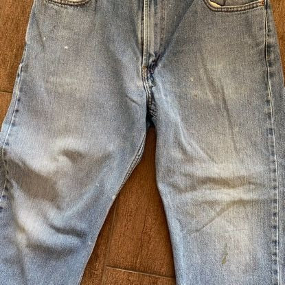Levi 505 Painted Straight Fit Jeans 36x29