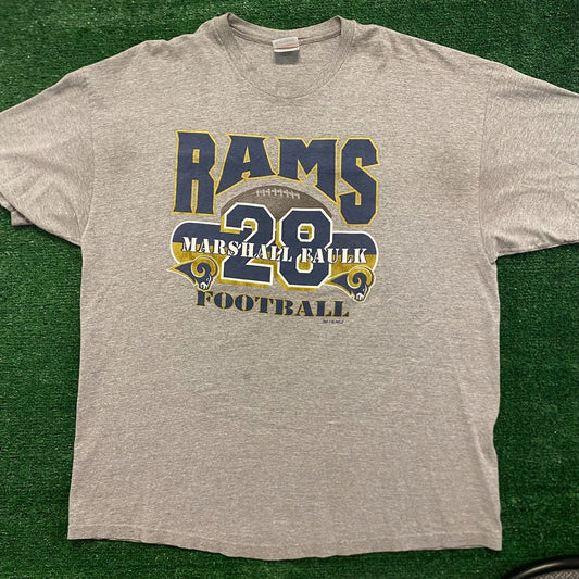 Rams Football Vintage NFL Sports T-Shirt