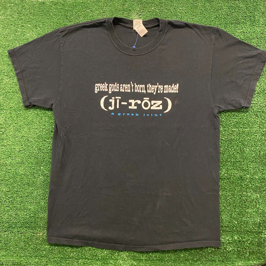 Greek Gods Vintage Employee Staff T-Shirt