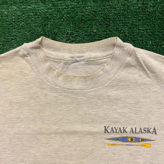 Alaska Kayak Expedition Vintage 90s T-Shirt