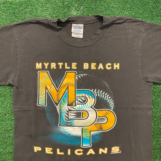 Myrtle Beach Pelicans Vintage Minor League Sports T-Shirt