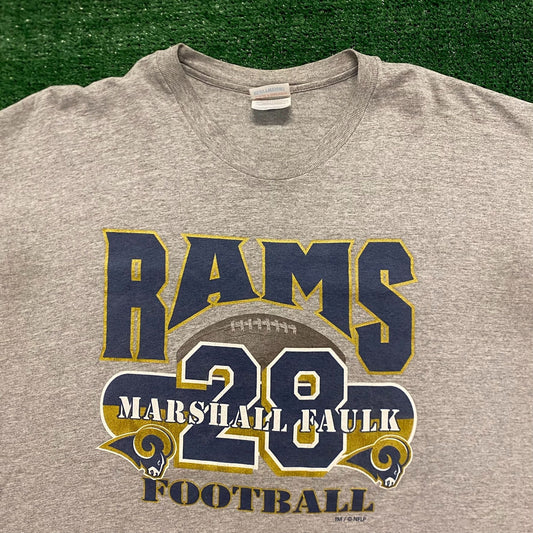 Rams Football Vintage NFL Sports T-Shirt