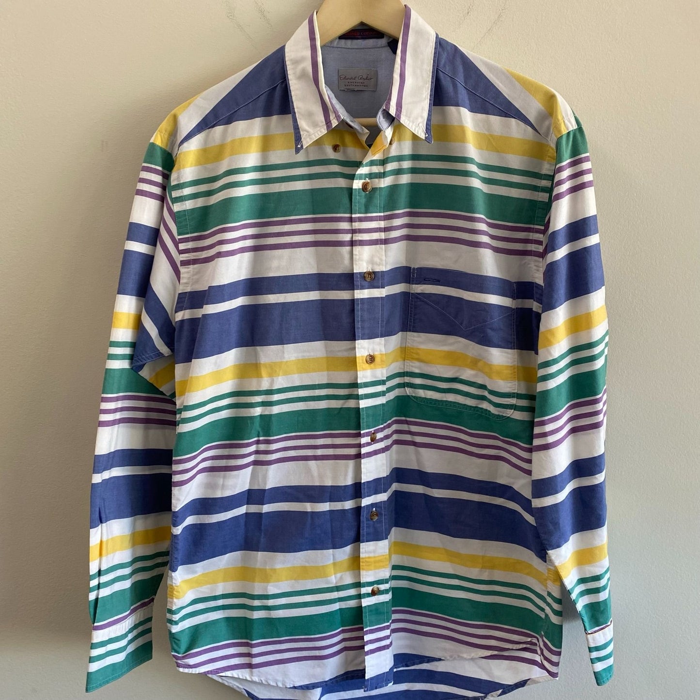 Vintage Colorful  Striped L/S Shirt