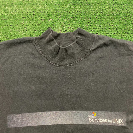 Microsoft Windows Unix Vintage Computers Tech T-Shirt