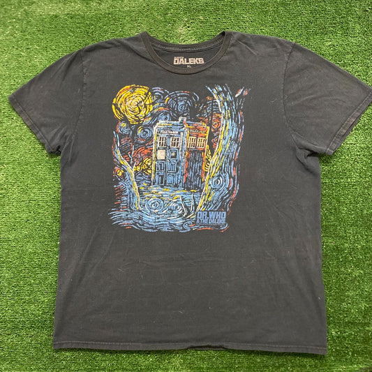 Dr. Who Van Gogh Painting Vintage T-Shirt