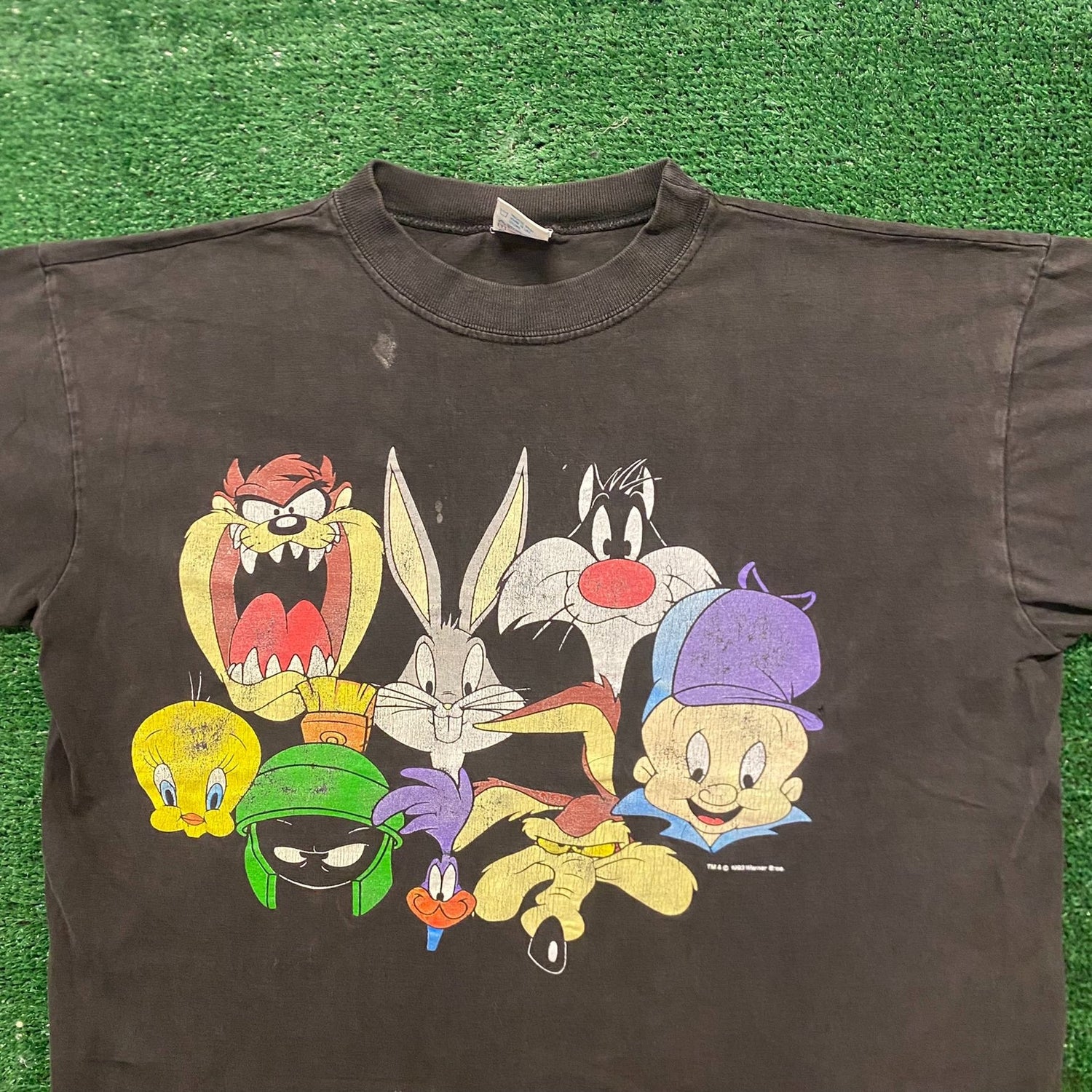 Looney Tunes Vintage 90s Cartoon T Shirt Agent Thrift