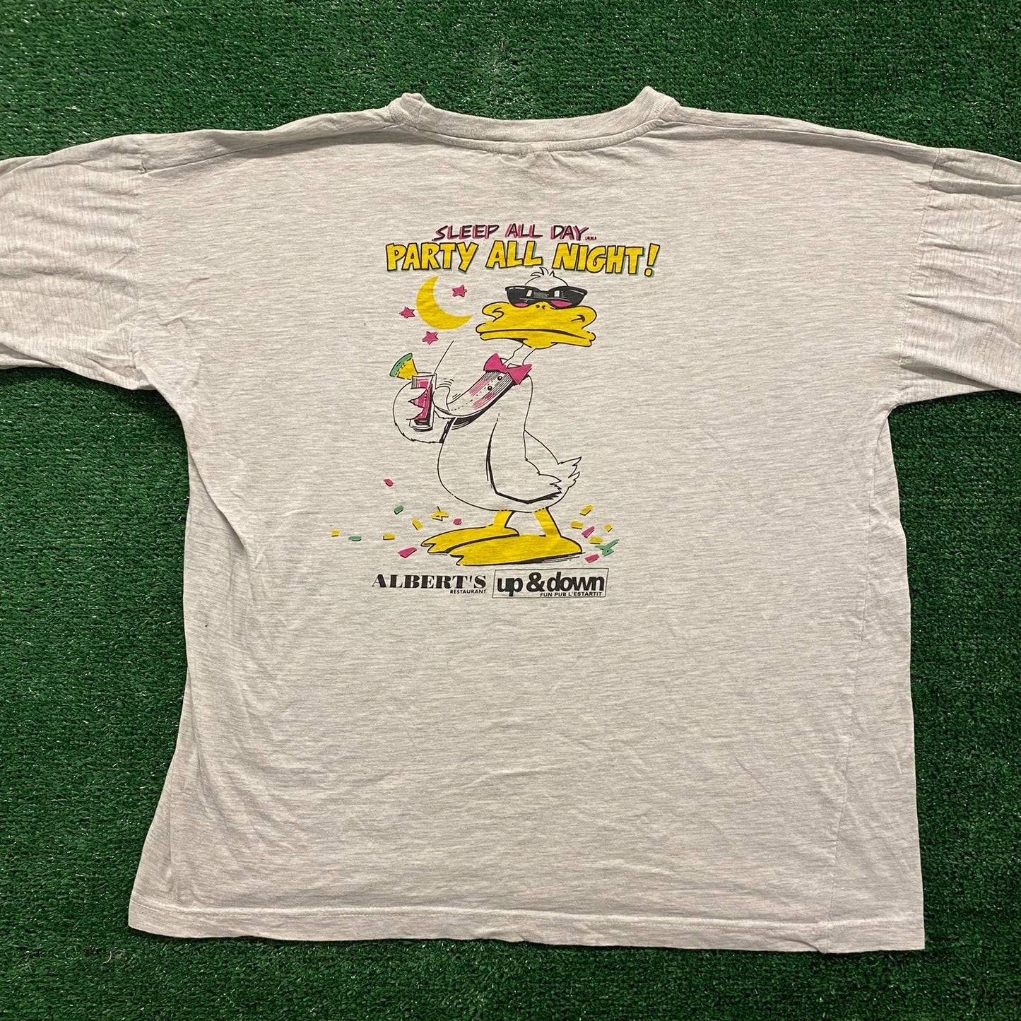 Party Duck Vintage 90s T-Shirt