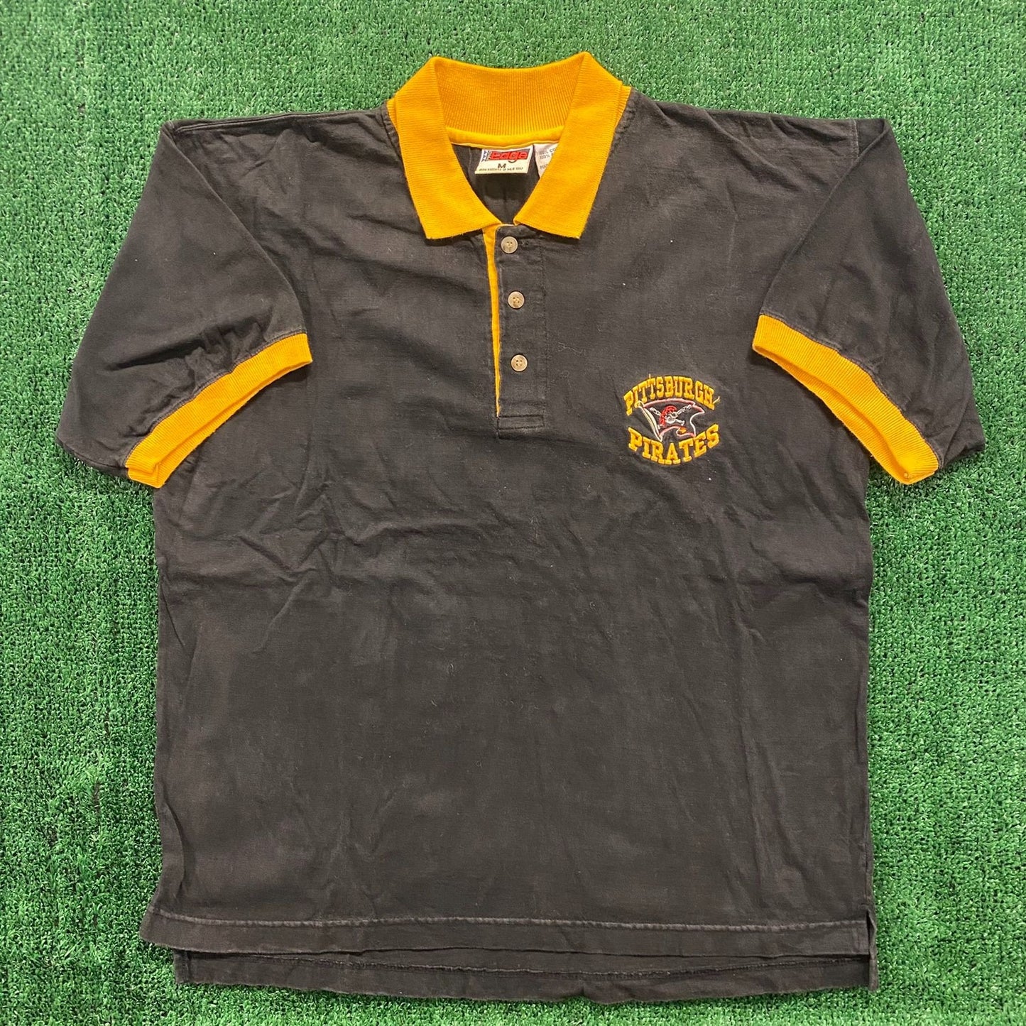 Pittsburgh Pirates Vintage 90s Polo Shirt