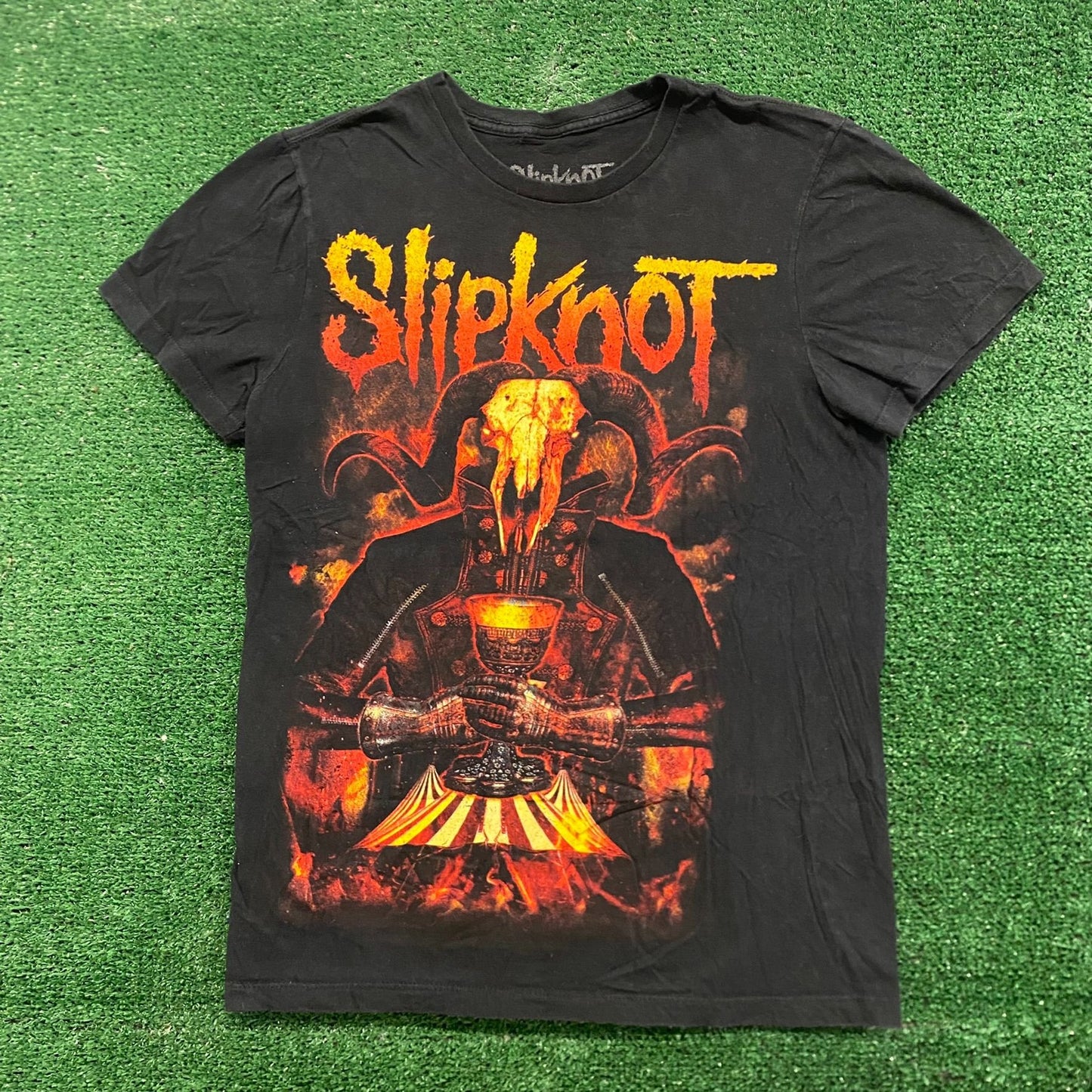 Vintage Band Slipknot Thrift Metal Agent T-Shirt –