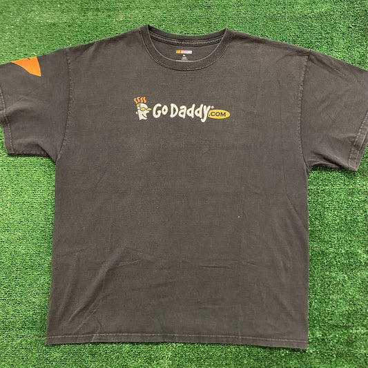Go Daddy Racing Vintage NASCAR T-Shirt