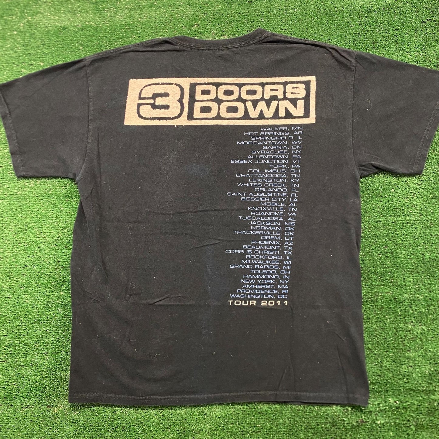 3 Doors Down Vintage Rock Band T-Shirt