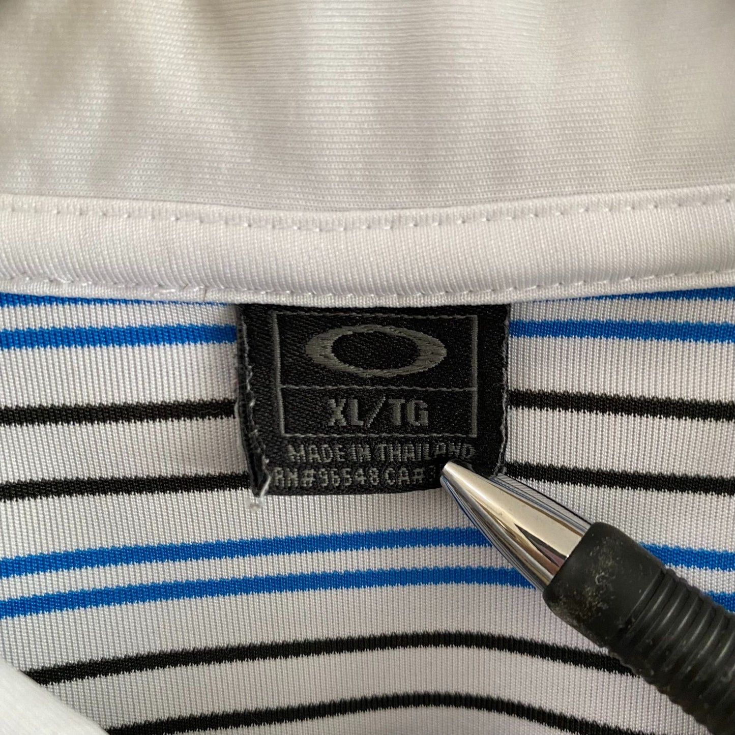 Oakley Striped Performance Polo Shirt