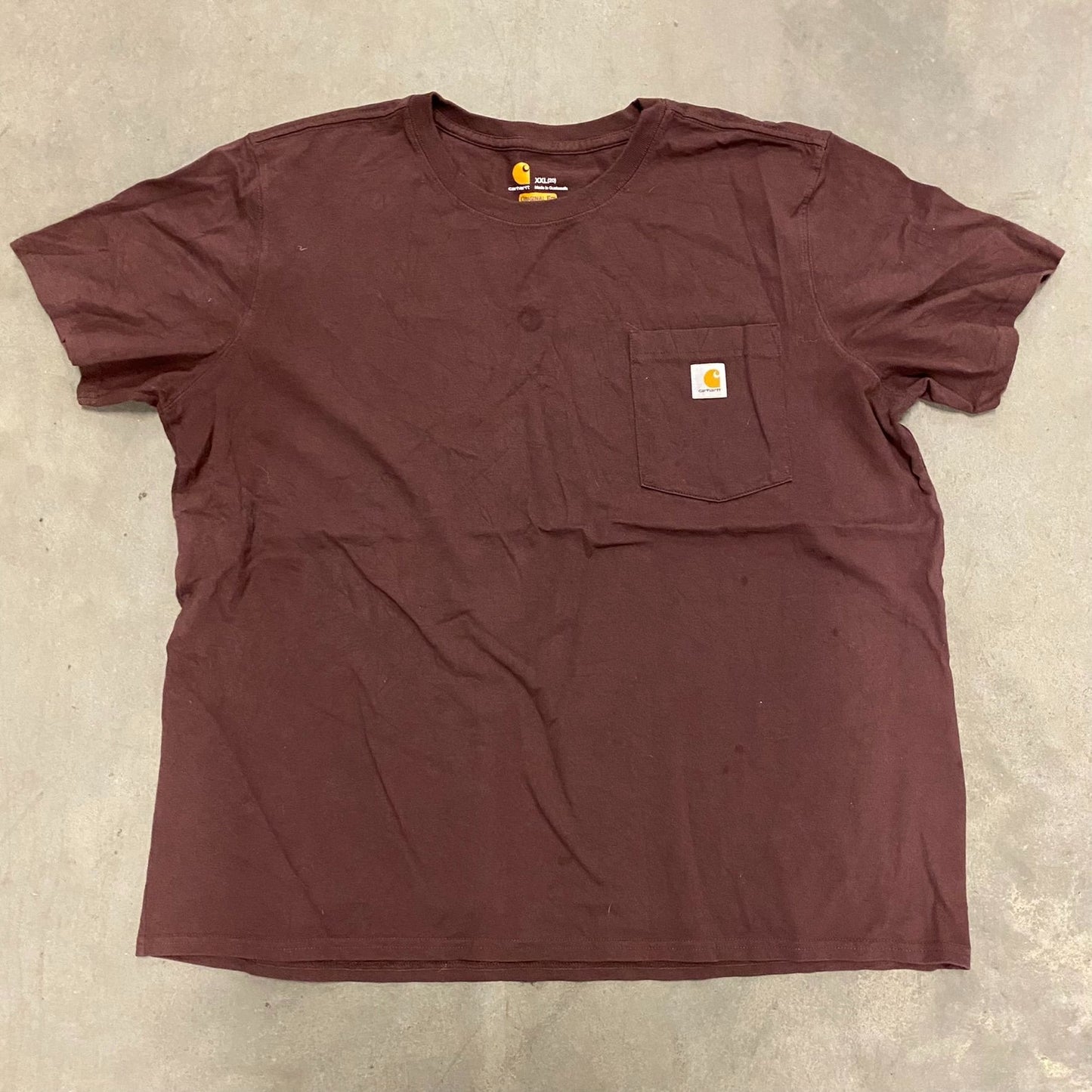 Carhartt Maroon Burgundy T-Shirt