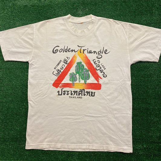 Golden Triangle Vintage 90s Opium Drugs T-Shirt