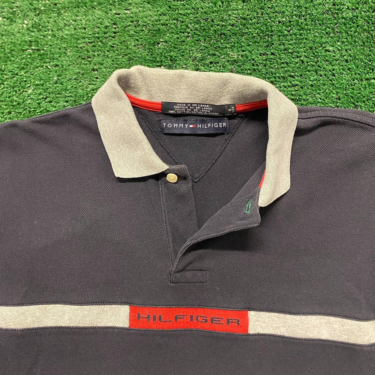 Tommy Hilfiger Chest Stripe Vintage Polo Shirt