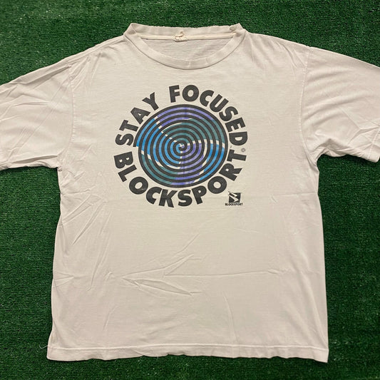 Focus Swirl Vintage 90s Skater T-Shirt