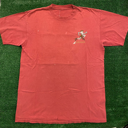 Lifeforms Soccer Frog Vintage 90s T-Shirt