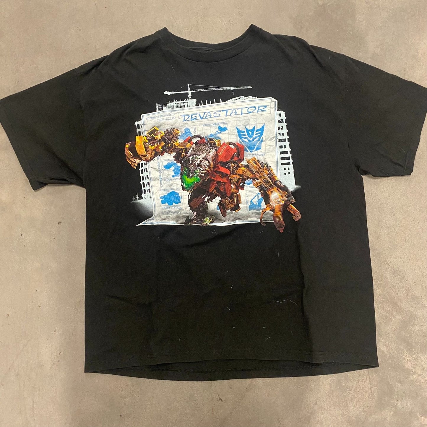 Transformers Devastator Vintage T-Shirt