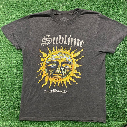 Sublime Sun Vintage Skater Punk Band T-Shirt