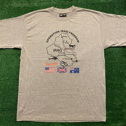 Coalition Iraq War Vintage Military T-Shirt