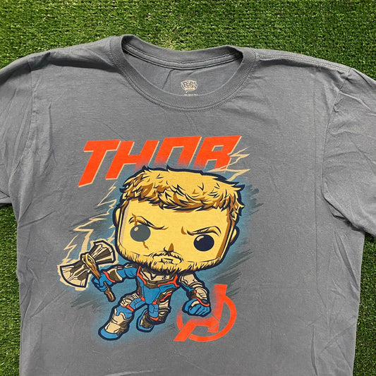 Funko Thor Vintage Marvel Cartoon T-Shirt