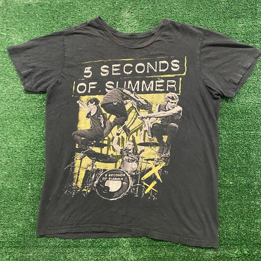 5 Seconds of Summer Rock Band T-Shirt