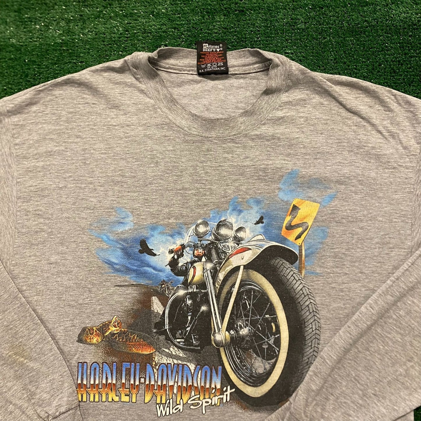 Harley Davidson Choppers Vintage Biker T-Shirt