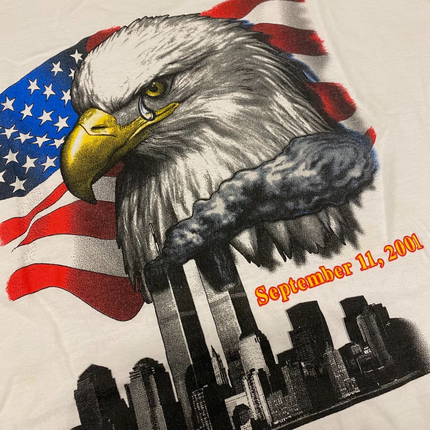 Eagle 9/11 USA Vintage T-Shirt