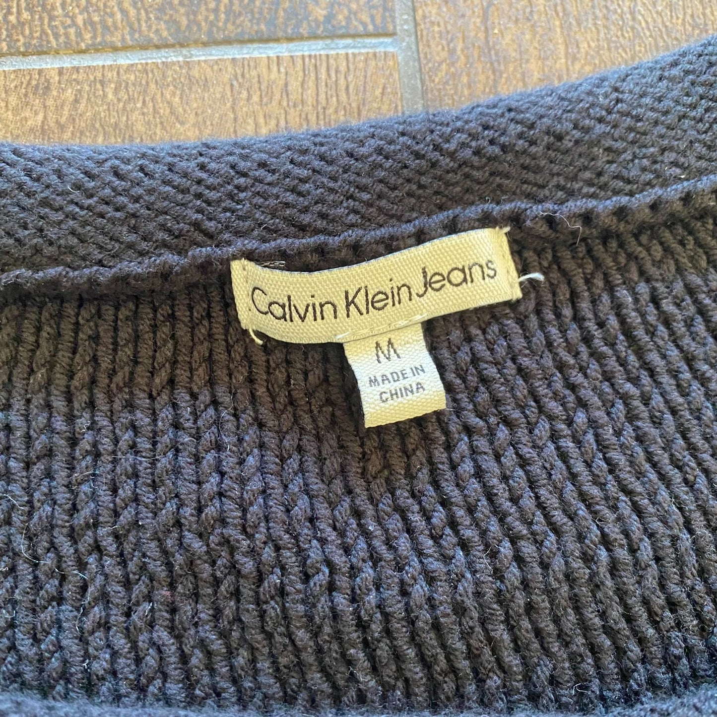 Calvin Klein Knit Colorblock Sweater