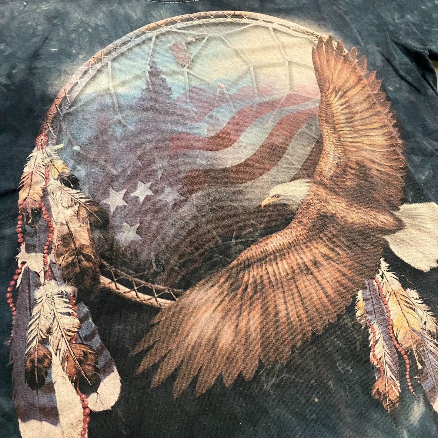 Native Dreamcatcher Eagle Vintage T-Shirt