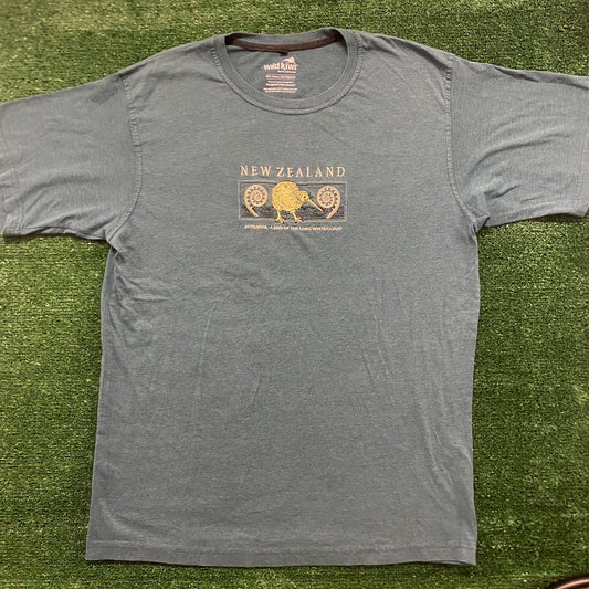 New Zealand Kiwi Vintage Nature Animals T-Shirt