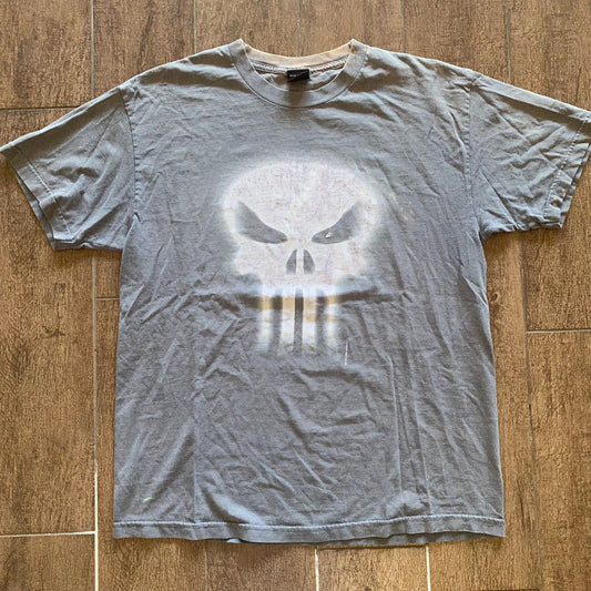 Marvel Punisher Skull Vintage T-Shirt