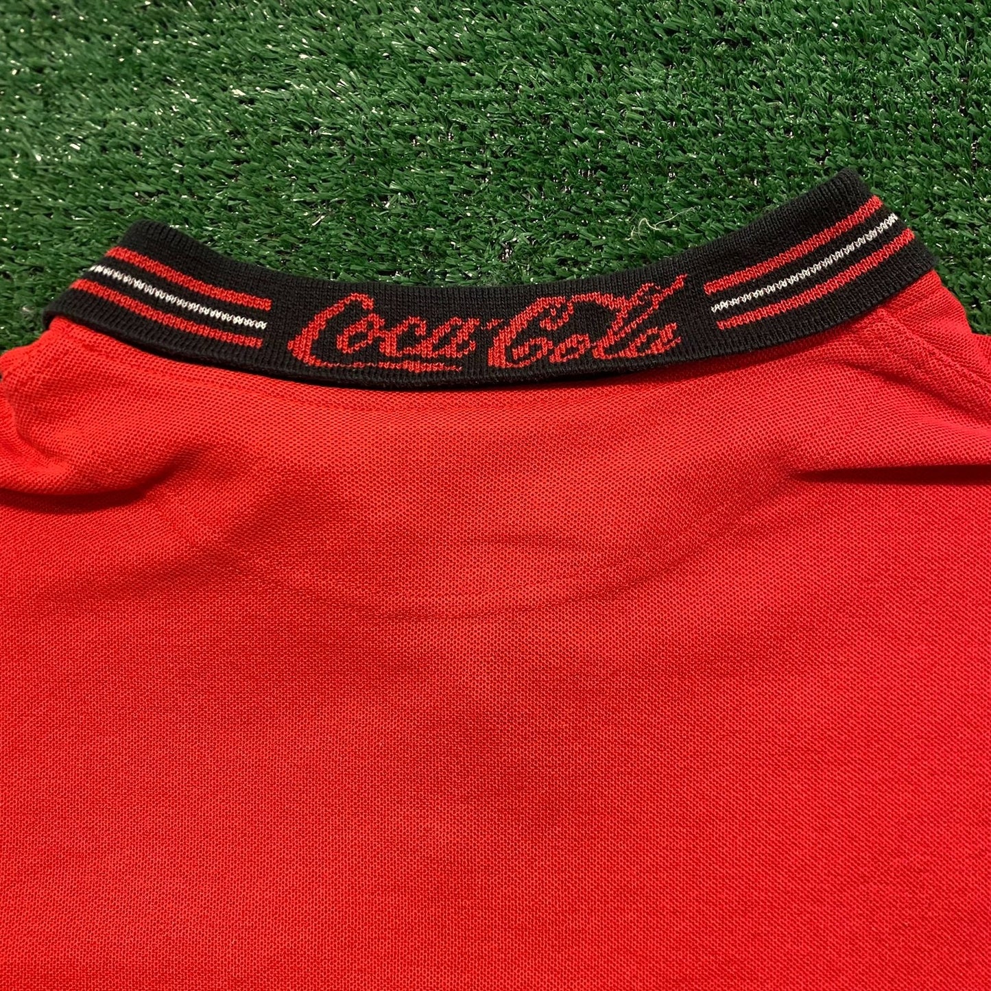 Coca Cola Employee Worker Vintage 90s Polo Shirt