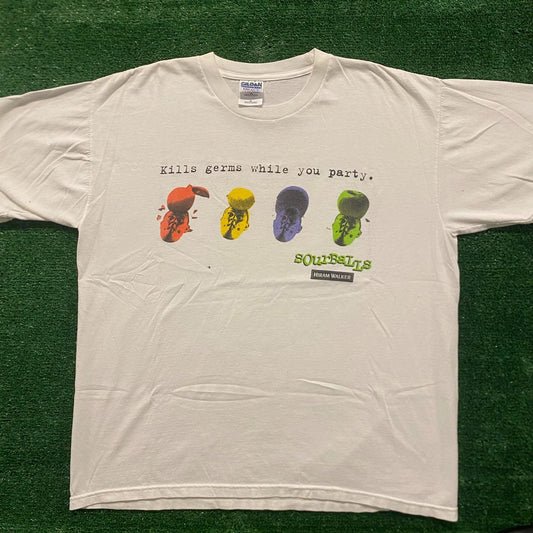 Hiram Walker Sourballs Vintage 90s Alcohol Drunk T-Shirt