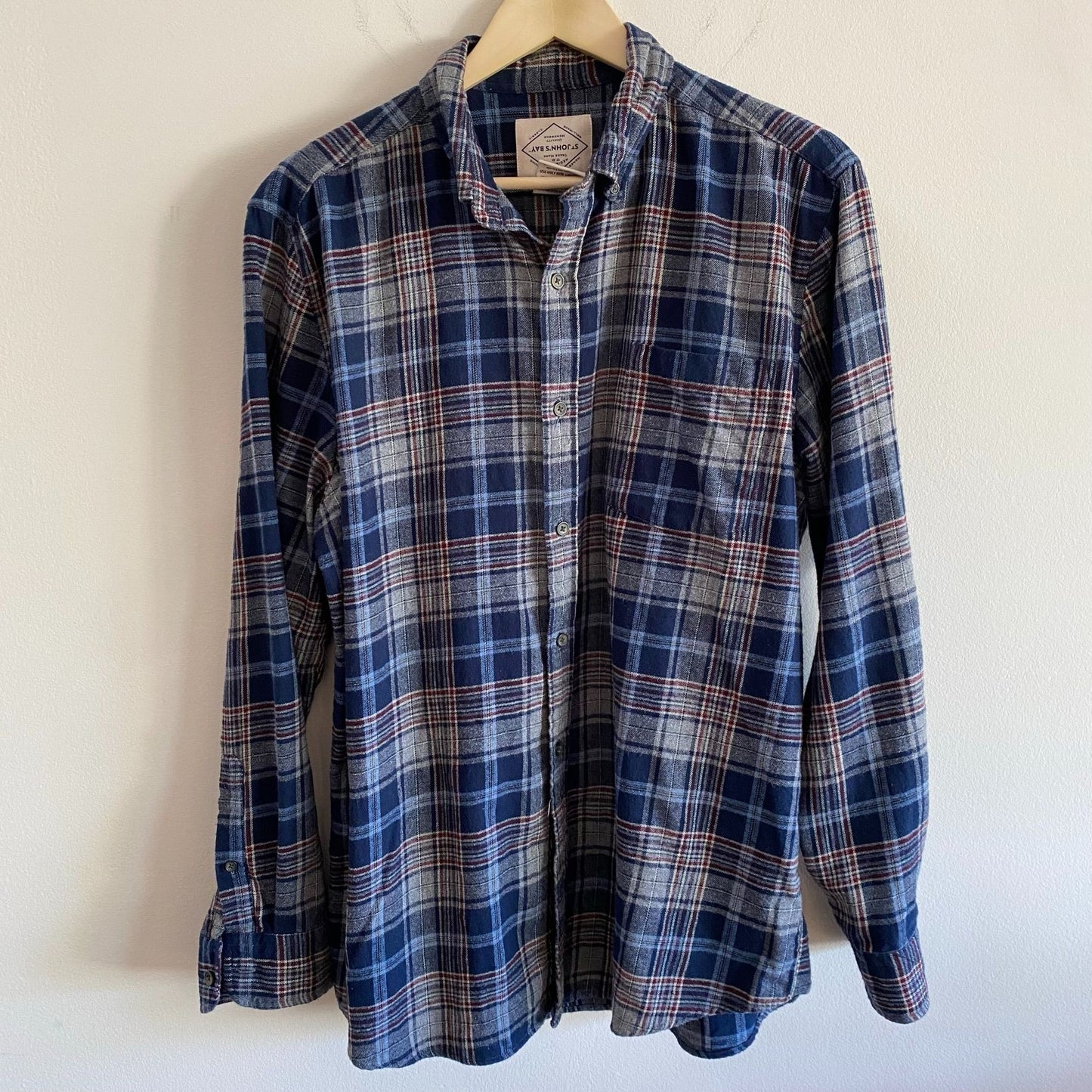 St. John's Bay Plaid Flannel Shirt