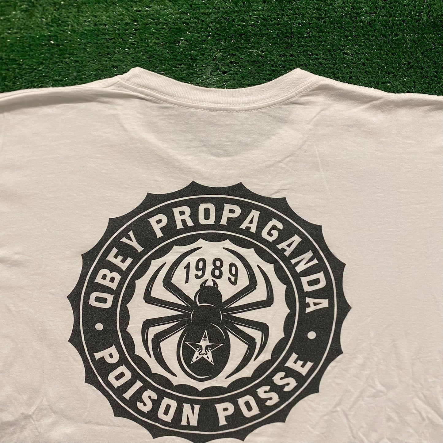 Obey Spider Poison Posse Vintage Skater T-Shirt