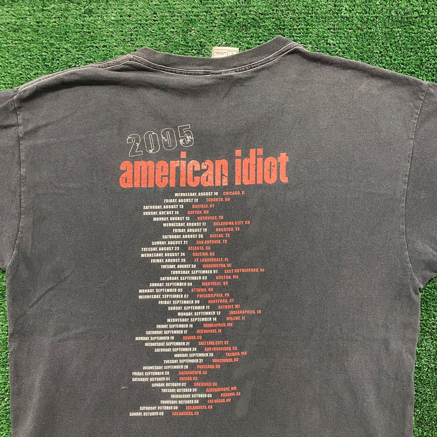 Green Day American Idiot Vintage Band T-Shirt